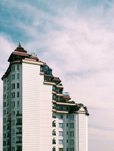 现代高层住宅建筑外观