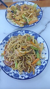 美味双盘炒面
