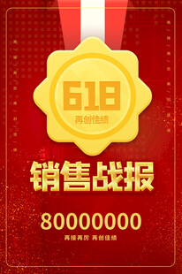 618销售业绩