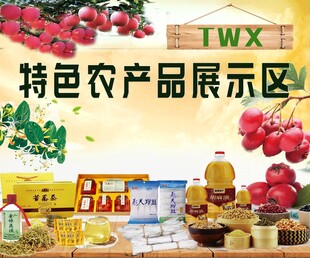 通渭特色农产品展示区画面
