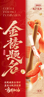 高考金榜题名海报