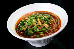 美味酸辣蕨根粉