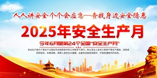 2025年安全生产月宣传画面