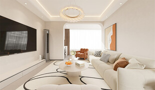 现代简约风客厅优雅空间