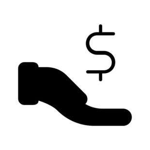 伸手求美元图标