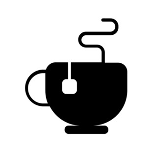 简约茶杯图标
