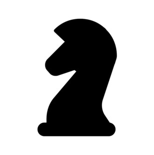 国际象棋骑士棋子图标