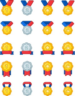 多样奖牌