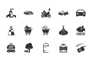 各类生活物品图标 