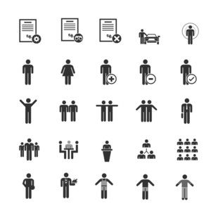 人物相关图标集合