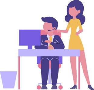 职场辅导女性指导男性办公
