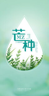 芒种海报