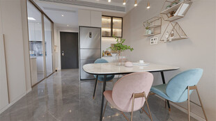 现代简约风餐厅室内场景