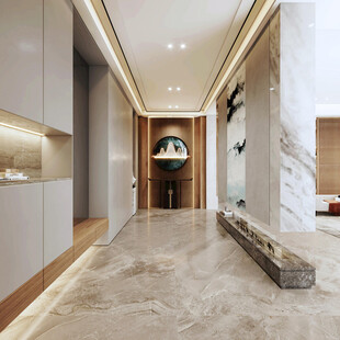 现代简约风豪华走廊空间