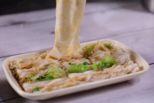 美味肠粉新鲜出炉