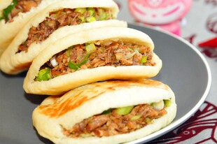 美味肉馅包子诱人呈现