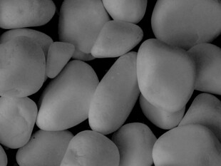 灰色鹅卵石特写