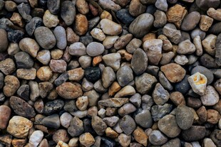 五彩斑斓的鹅卵石集合