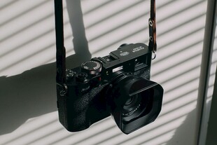 专业相机特写展示