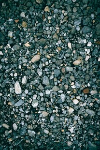 碎石地面纹理特写