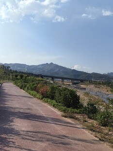 乡间小路自然风光