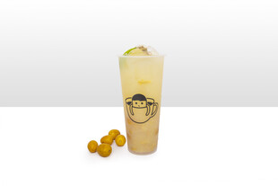 金桔柠檬茶饮展示