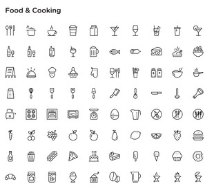 食物与烹饪图标