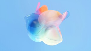 梦幻色彩流体艺术图案