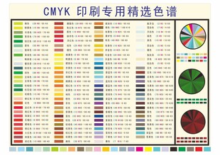 CMYK色卡