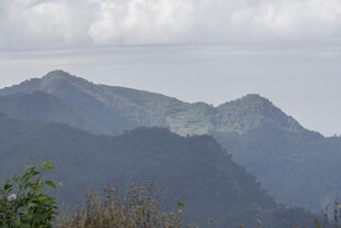 山峦叠翠的自然美景
