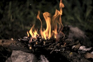 野外篝火