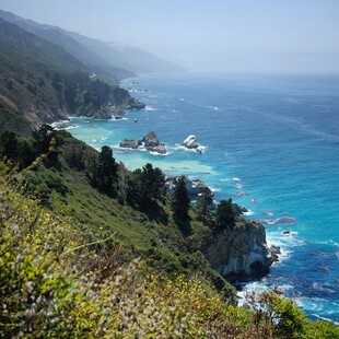 加州海岸美丽风光