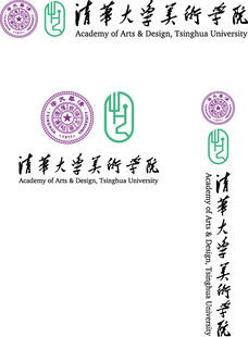 清华大学美术学院logo