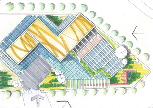 现代风格商业建筑设计图