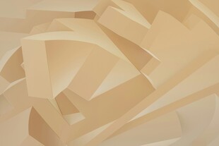 米色几何抽象折纸纹理