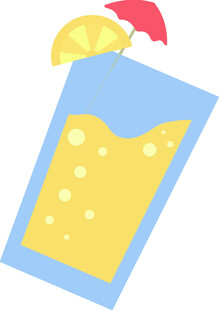 夏日清凉果汁饮品