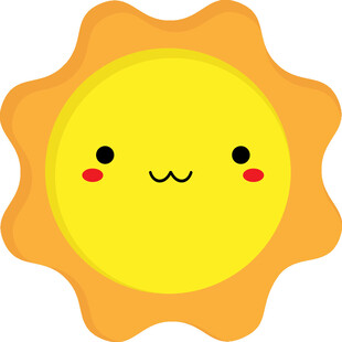 可爱笑脸小太阳