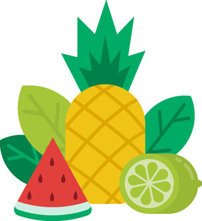 夏日缤纷水果组合