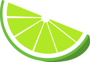 青柠切片图案