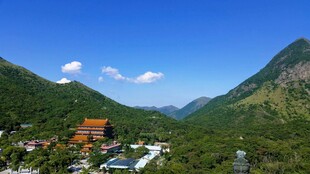山间古建美景