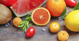 多彩新鲜水果组合