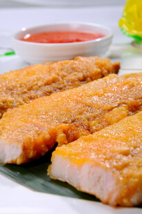 香酥炸鱼排