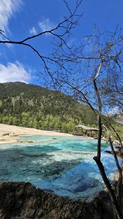 美丽海岛风光 清澈海水