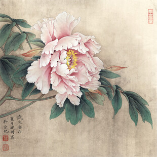 国画牡丹图