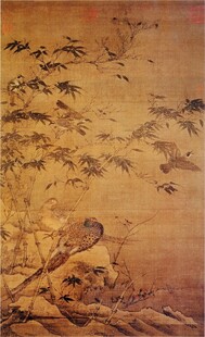 古代山水人物绘画场景