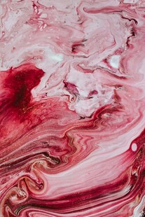梦幻红色流体艺术纹理