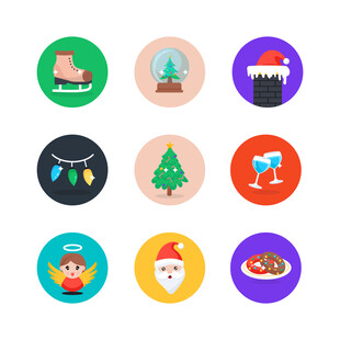圣诞主题图标 