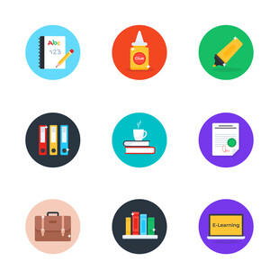 办公学习类图标 