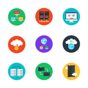 多彩科技相关图标 