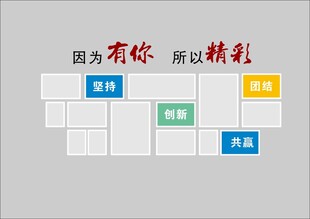 员工风采展示墙